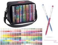 Ddaowanx Acrylic Colored Gel Pens Set, Quick Dry 0.6mm Fine Point Gel Pens for Adult Coloring Books, Drawing, Journaling, Art Supplies and DIY Crafts (252 Pack-234 Colors)