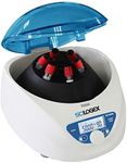 Scilogex SCI-506 Low Speed Centrifuge Machine, 300-5,000 RPM, Holds Up to 6 x 15mL/10mL/7mL/5mL Tubes - Adapter Included, LCD Display, Brushless Motor and 2 Year Warranty