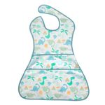 Bumkins SuperBib, Supersized Oversized Baby Bib, Waterproof Fabric, Fits Babies and Toddlers 6-24 Months ââ‚¬â€œ Dinosaurs