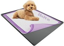 Skywin- Pee Pad Holder Tray 28 x 34 Inches, Puppy Pad Holder, Easy to Clean and Store Pee Pad Holder for Dogs, Silicon Training Pad Holder, No Spill Puppy Pad Holder (Grey)