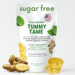 Stomach Bloom Sugar Free Tummy Tame Drops - 3X Better Absorption | Fast-Acting Pregnancy Nausea Relief & Morning Sickness Relief | Ginger, Lemon, Spearmint & B6. Individually Sealed Drops, 28 Ct