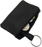 Genuine Leather Key Bag 1 Compartment MJ-Design-Germany Made in EU, black, Einheitsgröße