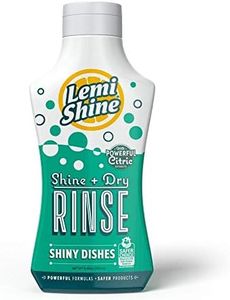 Lemi Shine Shine Plus Dry Rinse Dishwasher, Lemon, 8.45 Fluid Ounce