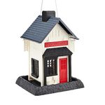 North States General Store Birdfeeder, white