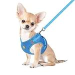 FEimaX Cat Harness and Leash Set for Escape Proof Walking, No Pull Reflective Soft Mesh Puppy Step-in Vest Harness Adjustable Car Harness for Small Dogs Cats Animals