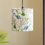 ExclusiveLane 'Ostrich Sanctuary' Pendant Hanging Light for Living Room (8.1 Inch) | Handcrafted Pendant Light for Ceiling Light for Living Room Hanging Light for Balcony Hanging Lamp for Bedroom