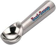 NEW! Eazi Scoop ice cream scoop with a Special Gel Filling easily scoops even the hardest of ice cream. No need to warm under a hot tap as it works by just the warmth of the hand on the handle.