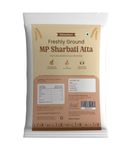 GoSwasthya Sharbati Wheat Flour |100% Stone-Ground |Freshly Made| Organic |Preservative-Free | No Maida| Ideal for Healthy Cooking and Baking