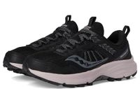 Saucony Women's Excursion TR17 Trail Running Shoe, Black/Woodrose, 8 M US