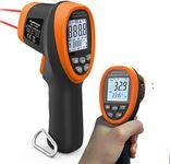 Infrared Thermometer IR Temp Gun, Kethvoz Industrial Laser Pyrometer KE-1500 Measure Temperature -50°C~1500°C (-58°F~2732°F) for Kitchen Food Cooking Pizza Oven Freezer(Not for Human)