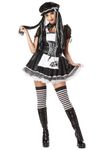 Adult Dreadful Doll Costume Dress size UK 12 - 14 (US 10 - 12) (L)