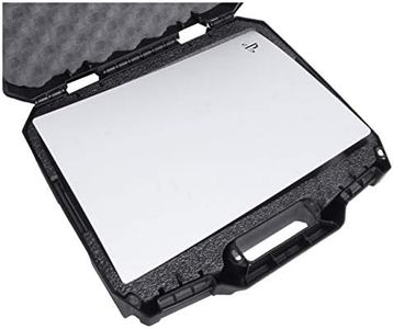 Case Club Compact Hard Carry Case - Fits Gen 1 PlayStation 5 (PS5) - Impact Resistant - Lockable - Laser Cut Foam - Made in USA