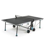 CORNILLEAU - Outdoor Table Tennis Table 300X - 5mm Laminate - Folding - Points counters - DSI Secure System (16 Points) - Grey