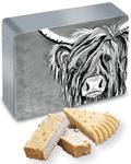 Deans Scottish All Butter Shortbread Biscuits Gift Tin - 400g Collectable Reusable "Rab McCoo the Noo” Assortment Delicious Snack, Irresistible Luxury Cookie Multipack