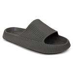 Hygear Men's Xpress Rust Grey Slippers_9 UK (HG-GE-1004)