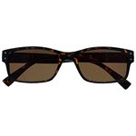 UV Reader Brown Tortoiseshell Sun Readers Reading Glasses UV400 Mens Womens Spring Hinges UVSR012 +1.50