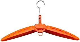 YDQUANI Wetsuit Hanger Foldable Diving Suit Hanger, Scuba Surfing Swimming Accessory, Quick Drying Folding Ventilated Hanger (Orange)