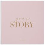 New Baby Girl Gift | Baby Memory Book, Scrapbook & Photo Record Album | Keepsake Gifts for Newborn Baby Girls | New Born Baby Girl Photo Album For New Parents (Pink)