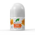 Dr Organic Manuka Honey Deodorant, Aluminium Free, Mens, Womens, Natural, Vegetarian, Cruelty-Free, Paraben & SLS-Free, Organic, 50ml, Packaging may vary