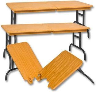 Set of 3 Brown Breakable Tables for WWE & AEW Wrestling Action Figures