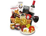 Downton Hamper With Red Wine by Regency Hampers