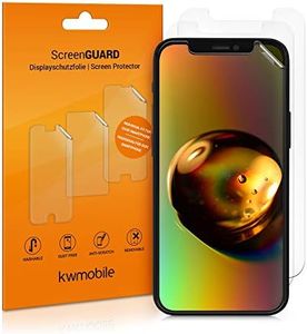 kwmobile Screen Protectors Compatible with Apple iPhone 12 mini Screen Protector - 3x Ultra-Clear Transparent Phone Films