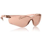 NoCry Lightweight Blue Light Blocking Glasses with Orange Lenses, Anti Fog and Anti Scratch Coating and UV 400 Protection; ANSI Z87.1 Certified