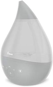 Crane 4 In 1 Top Fill Drop Humidifier with Sound Machine, Grey