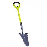 Garden Gear Multi-Purpose Shovel with Serrated Carbon Steel Head, Lightweight Fibreglass Handle, Root Cutter and Soil Breaker, Heavy Duty Gardening Tool for Digging and Landscaping