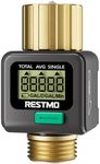 RESTMO Water Flow Meter with Brass 