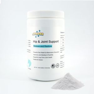 JYHUBA Hip & Joint Support for Horses – Natural Pain Relief with PEA, MSM & Glucosamine – Joint Repair & Mobility Supplement – Anti-Inflammatory Formula – Made in USA – 16.9oz (480g)