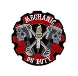 Mechanic on Duty Skull Pistol Iron 