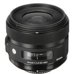 Sigma 30mm f/1.4 DC HSM Lens for Nikon DSLR Cameras