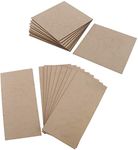 Whittlewud 10 Sheets 11 mm Thick 20 in x 20 in MDF Boards for Art and Craft, MDF Wooden Craft Board for Plaque Sign Arts Painting Staining Wood Pieces (Brown_WW-MDF-P10_20Inx20Inx11mm)