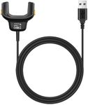 Sicimly TC56 USB Charger for Zebra TC51 TC510 TC510K TC52 TC56 TC57 Series,5.4V 3A Quick Charge with 6ft PDA Handheld Computer Scanner Cable (Replace CBL-TC51-USB1-01) and USB Data Transfer.