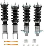 maXpeedingrods Coilover for Honda Civic 1989-2000, for Honda CRX 1989-1991, for Acura Integra 1995-2000, 24 Levels Damper Adjustable Coilovers Suspension Kit, Shock Absorber Struts, Lowering Kit