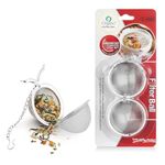 iOrganic Stainless Steel Tea Ball Infuser | Loose Leaf Tea Infuser | Coffee Mesh Ball Infuser | Rust Proof, Easy to Clean | Made in India | Pack of 2