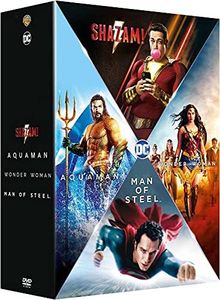 Origin Stories-Man of Steel + Wonder Woman + Aquaman + Shazam