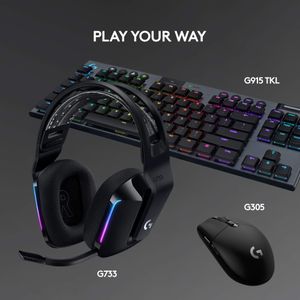 Logitech G733 Wireless Gaming Headset – Black