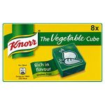 Knorr Vegetable Stock Cubes, 80 g, Pack of 12