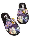 Disney Villains Slippers Womens Slip On Evil Ladies House Shoes 7.5-8.5 US