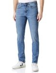 Amazon Essentials Men's Athletic-Fit Stretch Jean, Light Wash, 36W / 32L