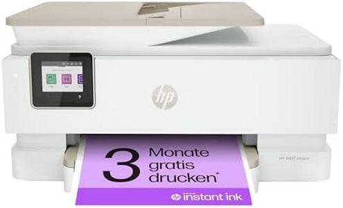 HP Envy Inspire 7920e Multifunktionsdrucker, Tintenstrahldrucker, 3 Monate gratis drucken mit HP Instant Ink inklusive, HP+, Drucken, Scannen, Kopieren, Fotodruck, ADF, DIN A4, WLAN, Airprint