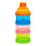 Mee Mee Multi Storage Milk Powder & Food Container | Travel Friendly Baby Food Box | Compact & Light Weight | Baby Food Milk Powder Storage (Multicolor)