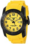 Swiss Legend Men's 10068-BB-07 Commander II Analog Display Swiss Quartz Yellow Watch