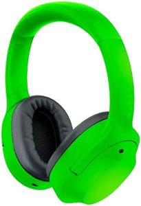 Razer Opus X - Green Wireless Gaming Headset, Active Noise Cancellation (ANC) 60 ms, Low Latency Connection, Bluetooth 5.0, Custom Tuning, 1.6 inches (40 mm), Driver, Built-in Microphone, PC, Nintendo