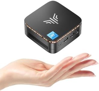 KAMRUI Mini PC E1 Mini Computer Alder Lake N97 (Up to 3.6GHz,4C/4T) 16GB DDR4/512GB M.2 SSD Mini pc Windows 11 pro Mini Desktop PC Support 4K@60HZ UHD WiFi 5/BT5.2 Micro Computer with VESA