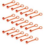 Rubber Blow Off Caps for Ansul R102 and Piranha Industrial Kitchen Suppression Vent A Hood Systems – Fire Suppression Nozzles – Grease Caps Kit (20 Caps)