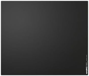Pulsar Gaming Gears Esports Superglide3 Glass Mousepad Glass Mouse Pad Anti-Slip Domestic Authentic 19.3 x 16.5 inches (49 x 42 cm) (XL, Black)