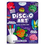 Skillmatics Art & Craft Activity - Disc-o Art, Mess-Free Art & Craft Activity for Girls & Boys, Craft Kits & Supplies, DIY Creative Activity, Gifts for Kids Ages 4, 5, 6, 7, 8, 9, 10, 11,12